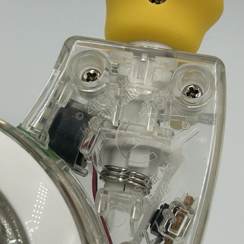 Bop It Clear See Through Handheld Electronic Game Pull Shout Twist Tested 2008 - Picture 7 of 7